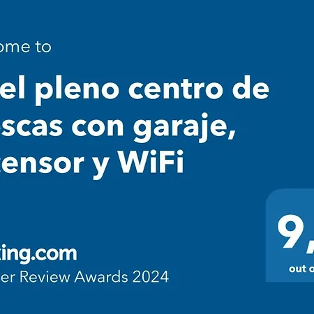 En El Pleno Centro De Con Garaje, Ascensor, Ventiladores Y Wifi شقة
